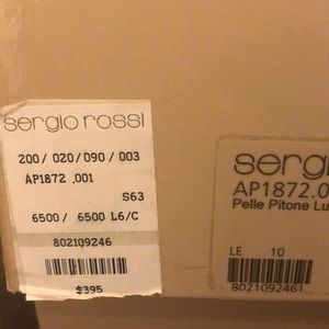 Sergio Rossi sandles ..